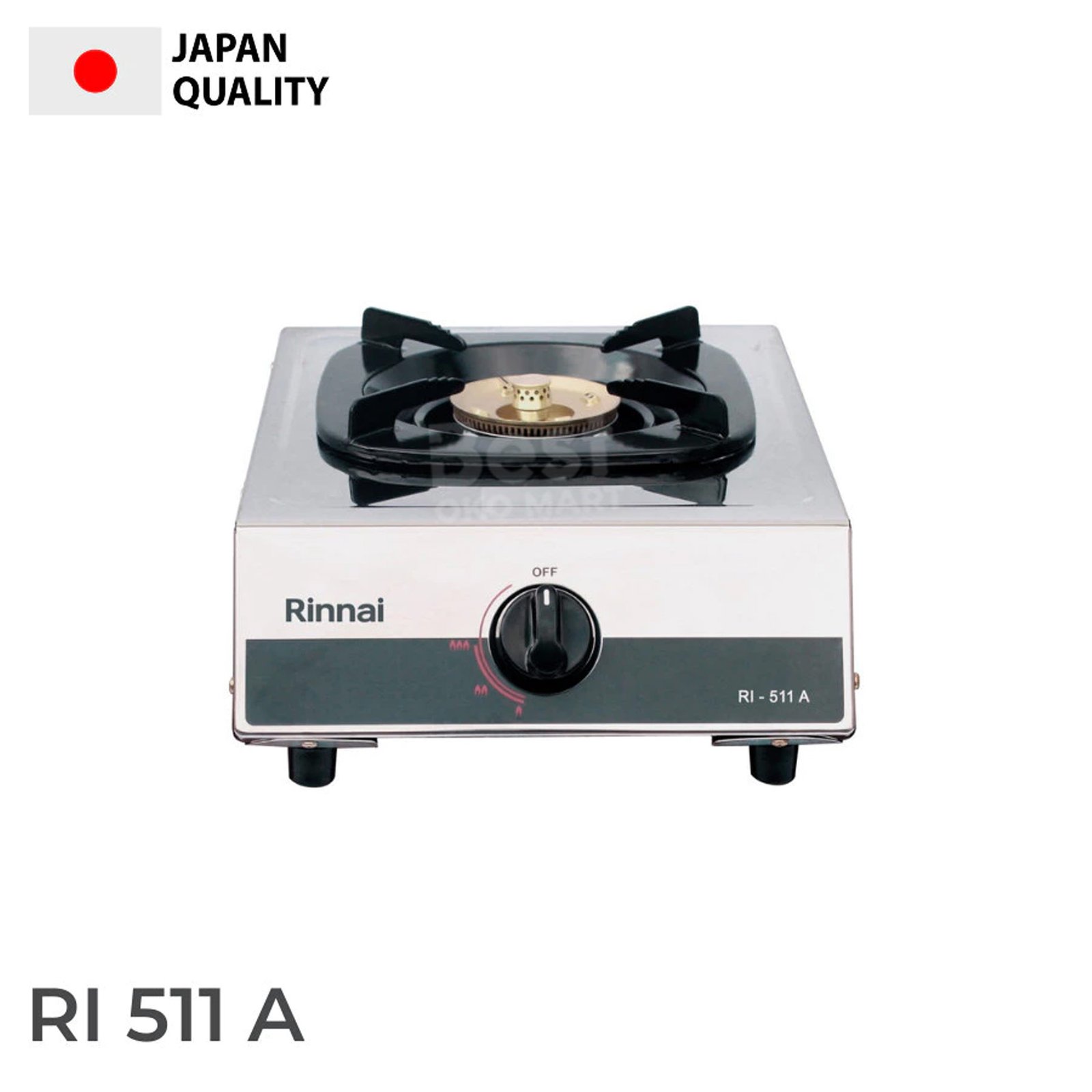 rinnai kompor gas 1 tungku ri 511 a garansi resmi original rinnai kompor gas 1 tungku ri 511 a garansi resmi original