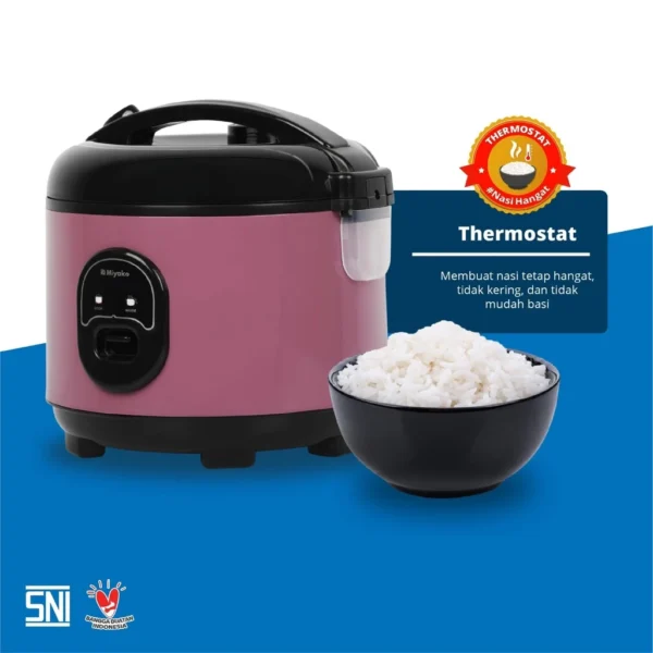 magic com miyako mcm507sbc nanoal rice cooker 1.8 liter magic warmer plus 3in1 garansi resmi original