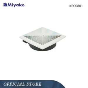 kipas plafon exhaust fan ceiling miyako kec0801 8 inch 31 watt sirkulasi udara garansi resmi original