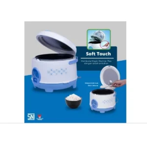 magic com miyako mcm586 rice cooker anti lengket dan penyok magic warmer plus 1.8l 3in1 garansi resmi original