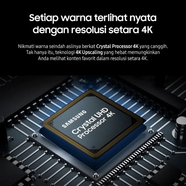 samsung 55" crystal uhd 4k u8000f smart tv | crystal processor 4k | smartthings | ua55u8000fkxxd garansi original