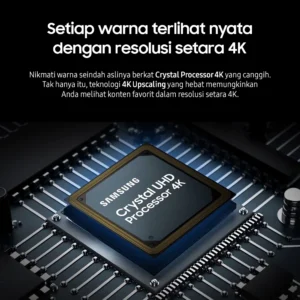 samsung 43" crystal uhd 4k u8000f smart tv | crystal processor 4k | smartthings | ua43u8000fkxxd garansi resmi original