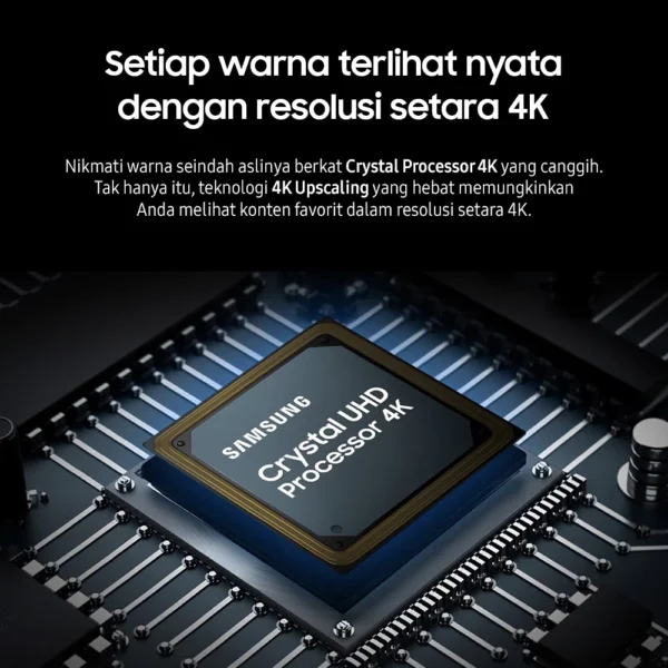 samsung 43" crystal uhd 4k u8000f smart tv | crystal processor 4k | smartthings | ua43u8000fkxxd garansi resmi original