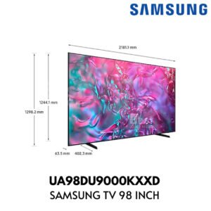 tv samsung 98du9000 crystal uhd 4k 120hz smart tv 98 inch ua98du9000kxxd ua98du9000 garansi resmi original