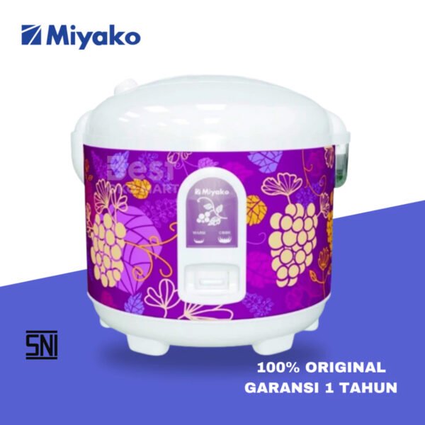 magic com miyako mcm516 panci nanoal magic warmer plus 3in1 rice cooker 1.8 liter 395w garansi resmu original