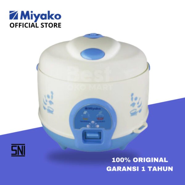 magic com miyako mcm512c rice cooker 1.2 liter 3in1 magic warmer plus minimalis garansi resmi original
