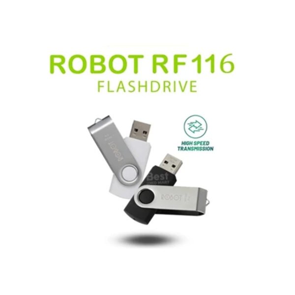 robot rf116 16gb flashdisk flashdrive usb drive original garansi resmi 1 tahun