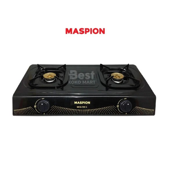 maspion kompor gas 2 tungku mkg 709 c garansi resmi original