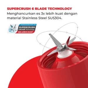 maspion pelumat blender plastik 1 liter mt 1261 pl garansi resmi original