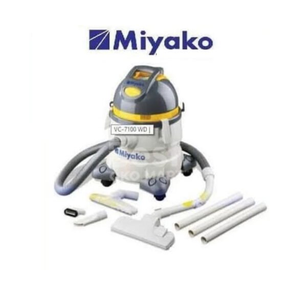 miyako vacuum cleaner vc 7100 wd 23 liter alat mesin penyedot penghisap debu garansi resmi original
