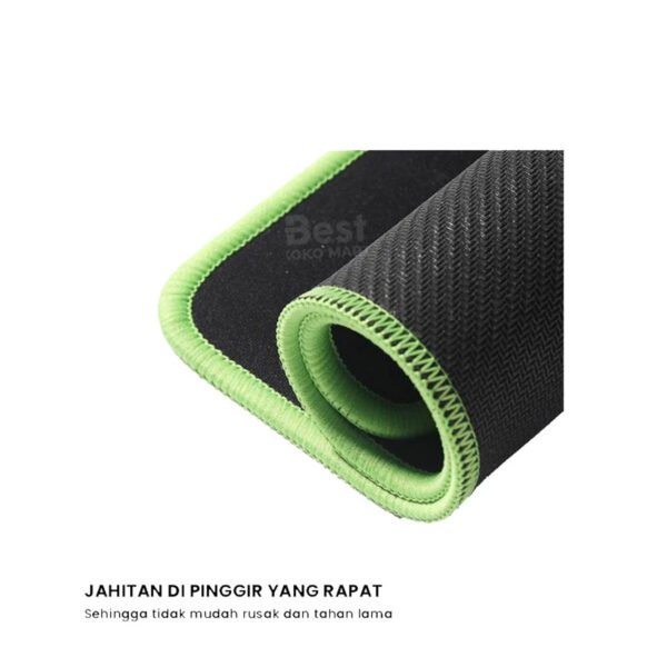 robot mousepad anti slip rp05 gaming polos hitam murah rubber original