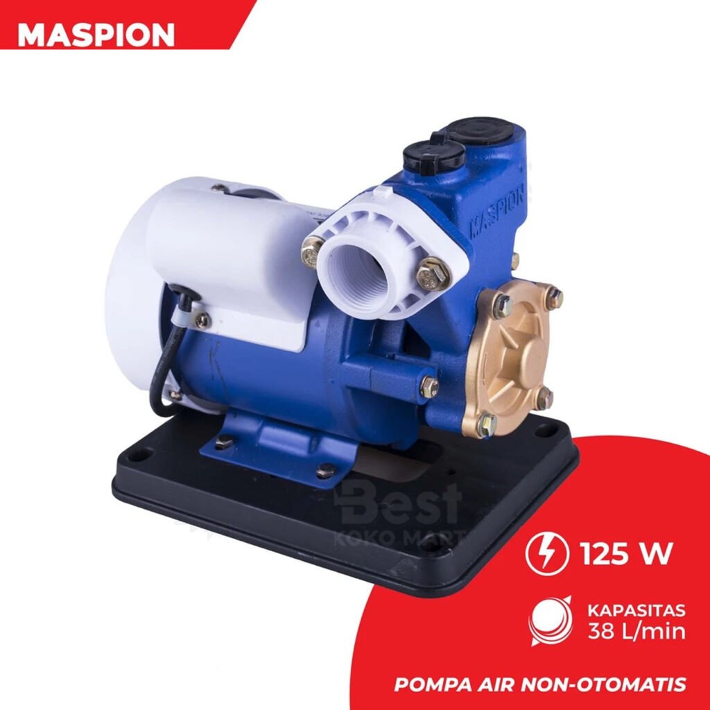 maspion water pump mesin pompa air manual mwp 125 kma garansi resmi original