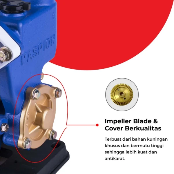 maspion water pump mesin pompa air otomatis mwp 129 pat garansi resmi original