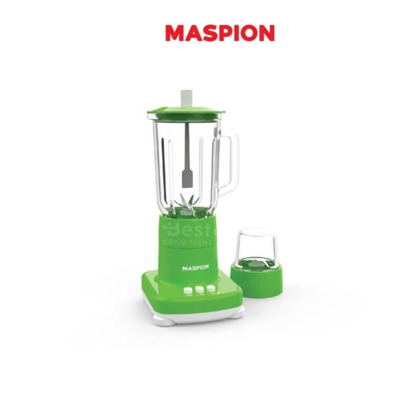 maspion pelumat blender with dry miller 1 liter mt 1272 gl garansi resmi original