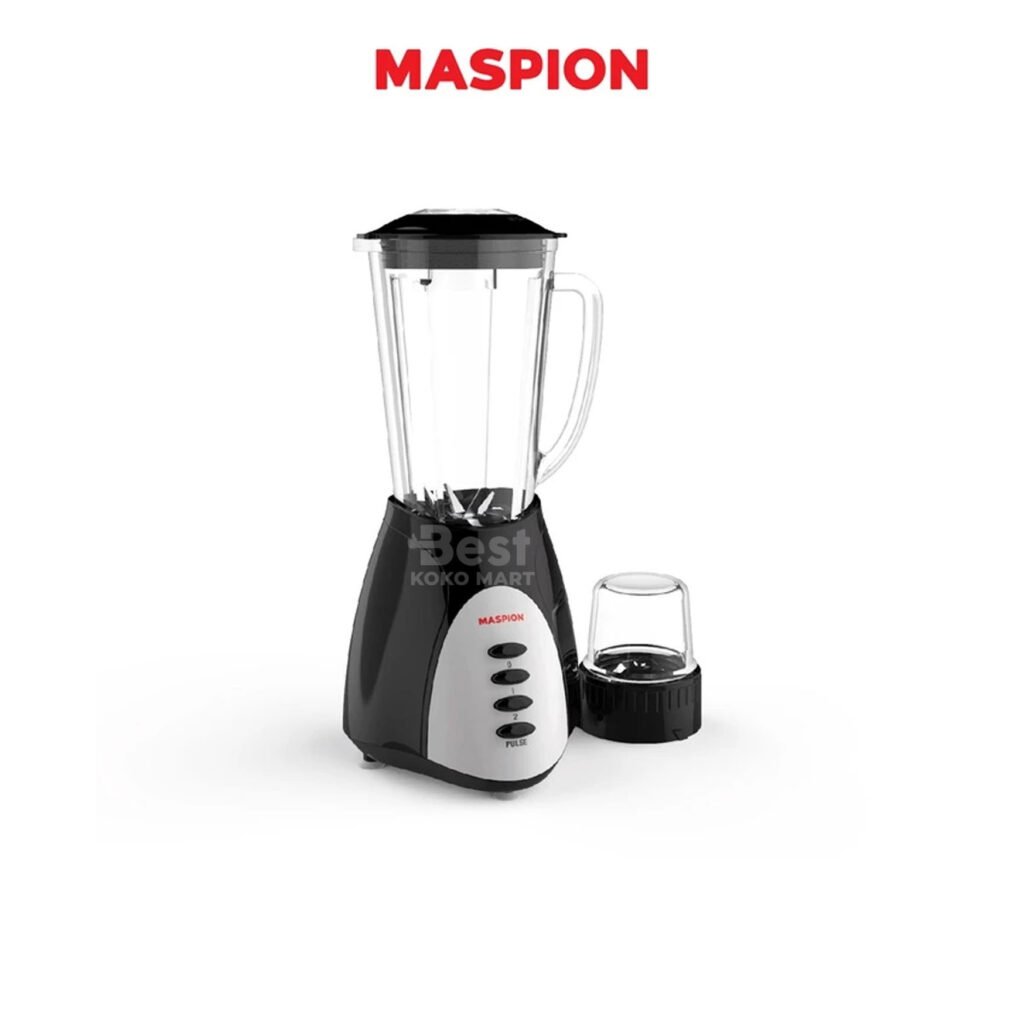 maspion pelumat blender with dry miller 1.25 liter mt 1569 garansi resmi original