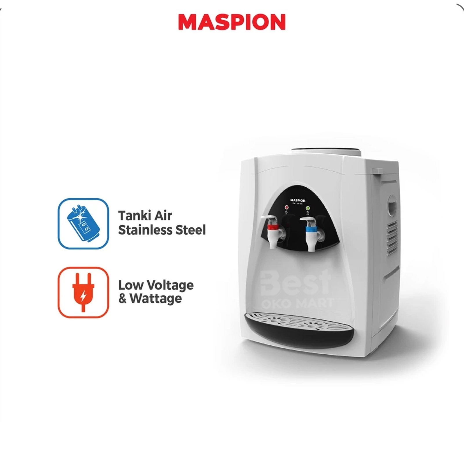 maspion dispenser portable hot and normal ex 18 pas garansi resmi original maspion dispenser portable hot and normal ex 18 pas garansi resmi original
