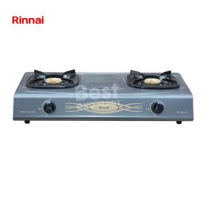 rinnai kompor gas 2 tungku ri 522ce garansi resmi original