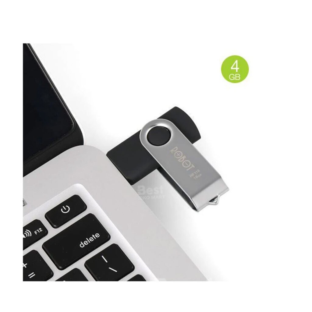 robot rf104 4gb flashdisk flashdrive usb drive original garansi resmi 1 tahun