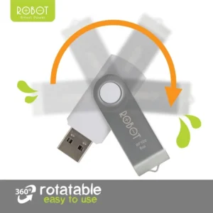 robot rf108 8gb flashdisk flashdrive usb drive original garansi resmi 1 tahun