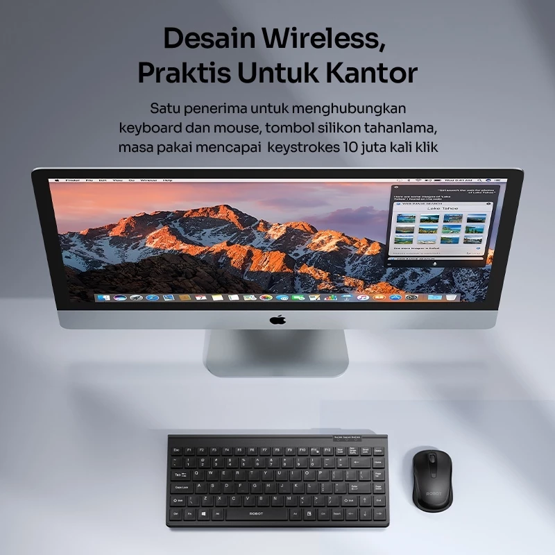 robot portable mini wireless set combo keyboard and mouse km3500 original garansi 1 tahun robot portable mini wireless set combo keyboard and mouse km3500 original garansi 1 tahun