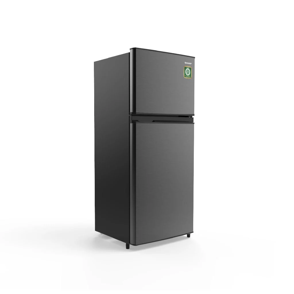 sharp kulkas 2 pintu sj 195mn hs kirei series 172l garansi resmi original