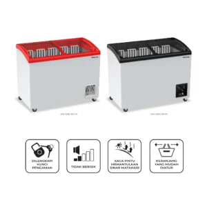 maspion freezer 300 liter ufh 300 c fk garansi resmi original