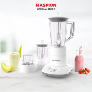 maspion pelumat blender with wet miller and dry miller 1 liter mt 1263 gl garansi resmi original