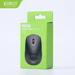 mouse wireless robot m205 2.4g 1600dpi receiver usb untuk pc laptop garansi resmi 1 tahun