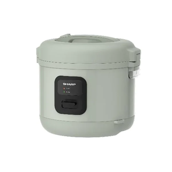 sharp magic com ksb 18 mg gr rice cooker 1.8l cook 400w, warm 77w, green pastel ksb18mggr garansi resmi original