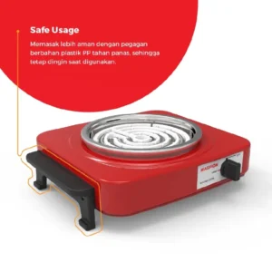 maspion kompor listrik s300 220v garansi resmi original