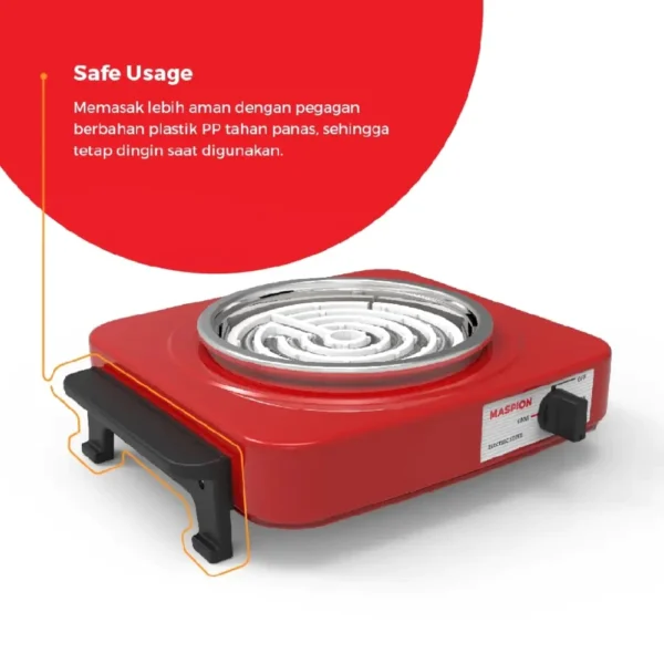 maspion kompor listrik s300 220v garansi resmi original