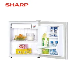 sharp minibar series sj 50mb xb 50liter black garansi resmi original