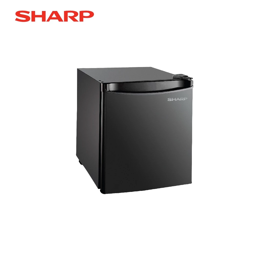 sharp minibar series sj 50mb xb 50liter black garansi resmi original