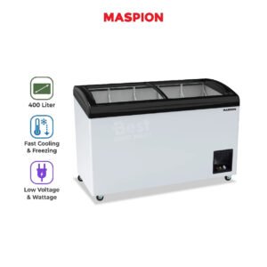 maspion freezer 400 liter ufh 400 c fk garansi resmi original