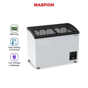 maspion freezer 300 liter ufh 300 c fk garansi resmi original