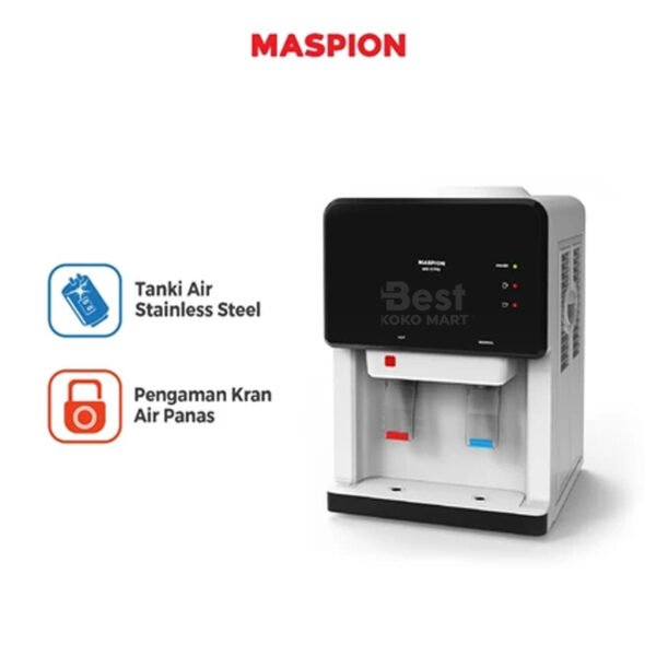 Maspion Dispenser Portable Hot and Normal MD-15 PAS Garansi Resmi Original