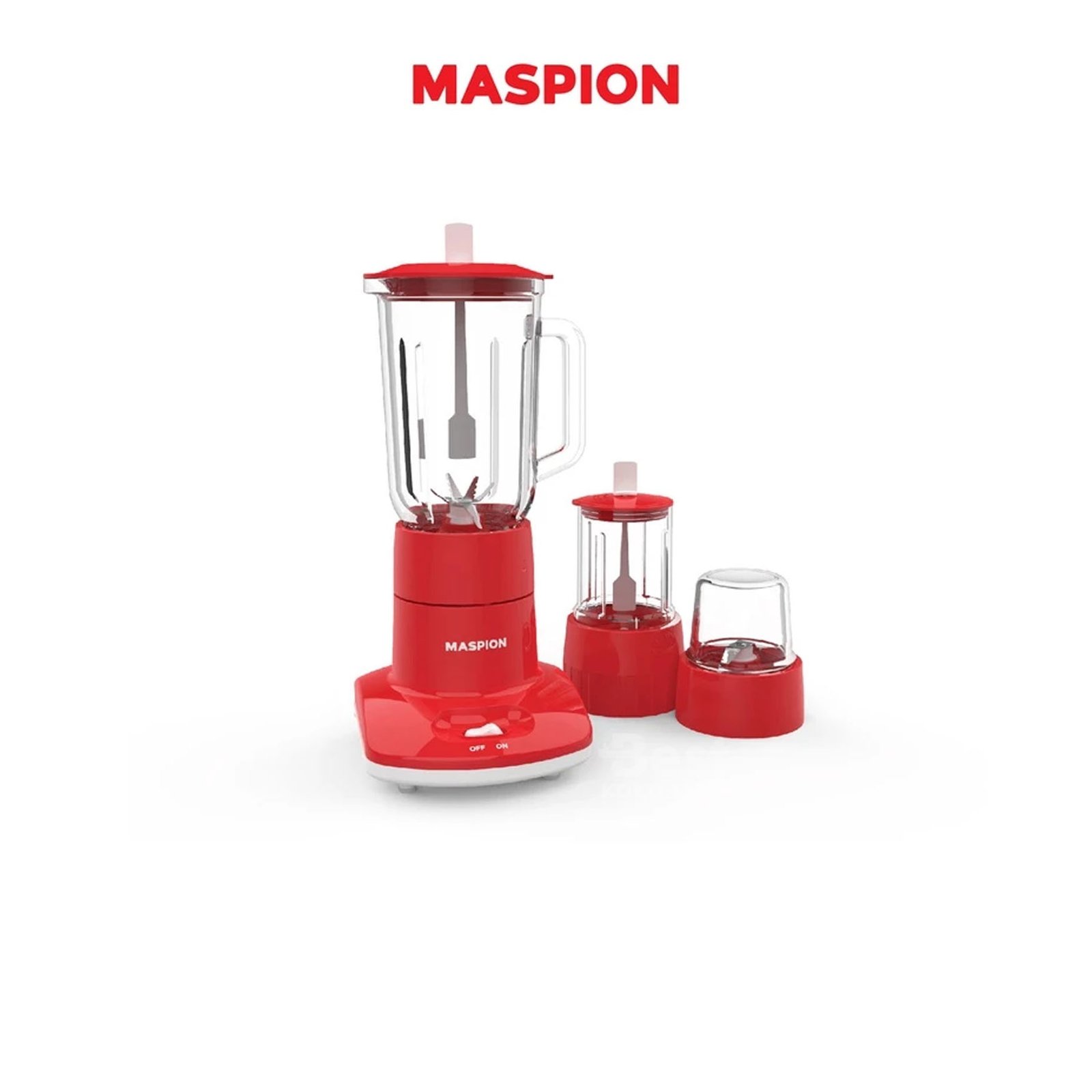 maspion pelumat blender with wet miller and dry miller 1 liter mt 1263 gl garansi resmi original