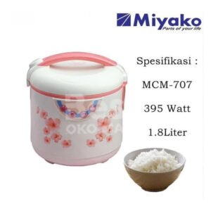 miyako rice cooker mcm 707 (b c) garansi resmi original