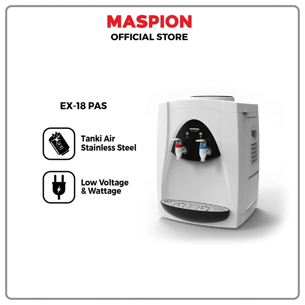 maspion dispenser portable hot and normal ex 18 pas garansi resmi original maspion dispenser portable hot and normal ex 18 pas garansi resmi original