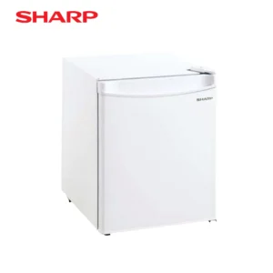 sharp minibar series sj 50mb xw 50liter white garansi resmi original