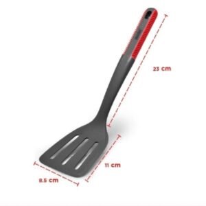 maxim tools flex grip slotted turner spatula saringan masak anti lengket