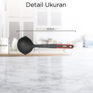 maxim tools flex grip soup ladle sendok sayur / sendok kuah sup tahan panas