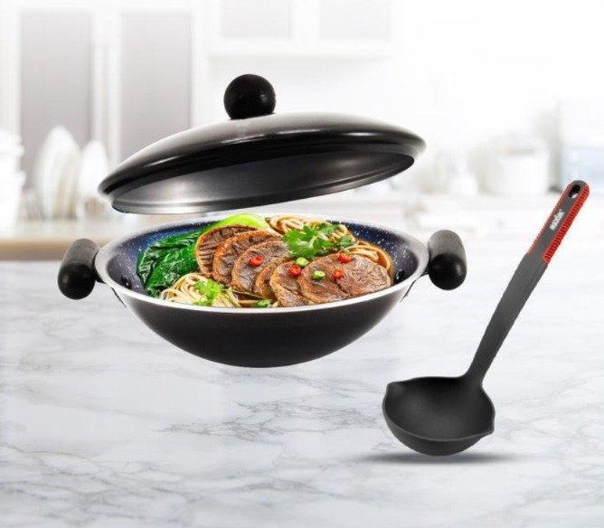 maxim tools flex grip soup ladle sendok sayur / sendok kuah sup tahan panas