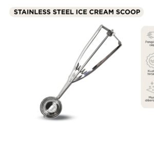 maxim tools ice cream scoop stainless steel sendok es krim premium