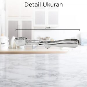 maxim tools ice cream scoop stainless steel sendok es krim premium