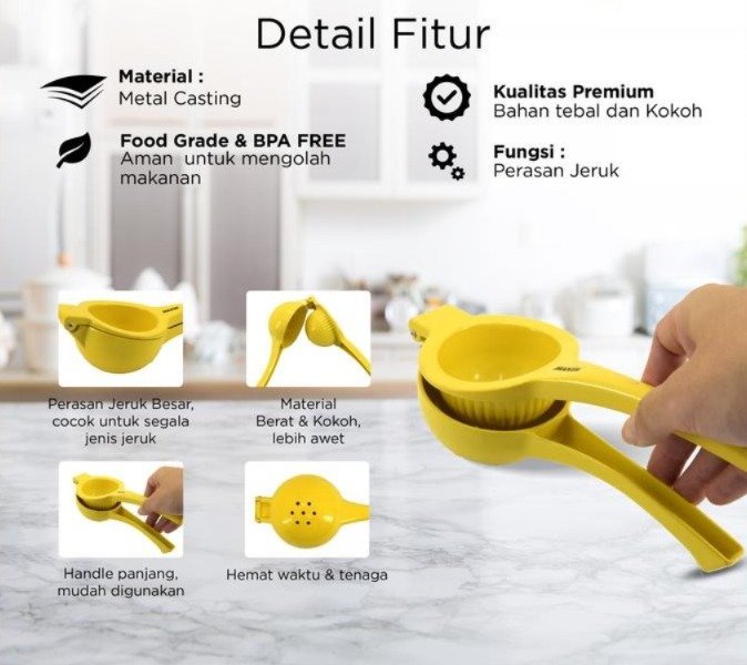 maxim tools juice squeezer alat peras jeruk lemon buah manual