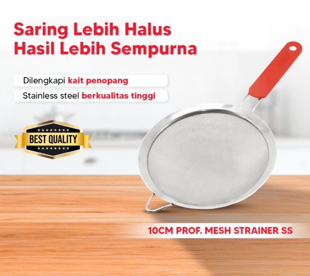 maxim tools professional mesh strainer 10cm saringan teh stainless steel