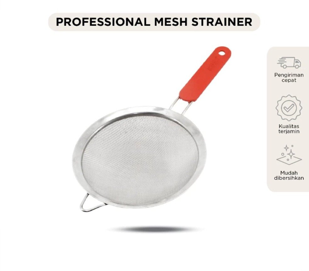 maxim tools professional mesh strainer 8cm saringan teh stainless steel