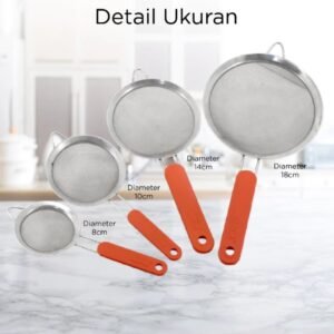 maxim tools professional mesh strainer 8cm saringan teh stainless steel