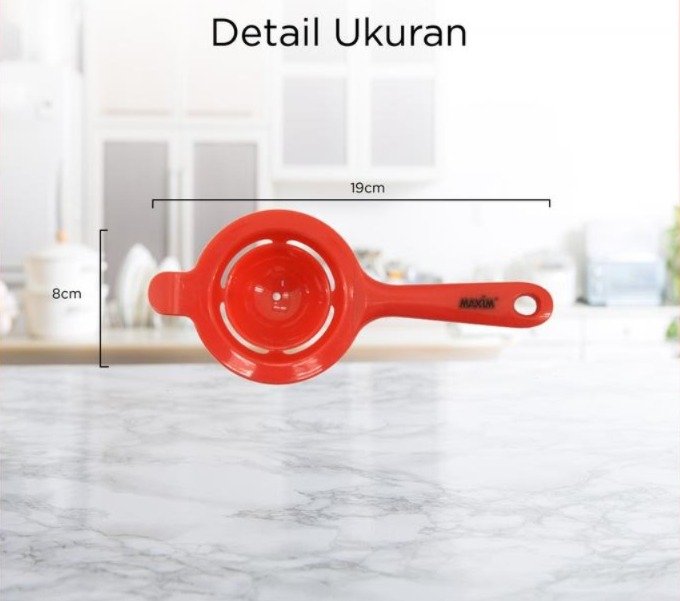 maxim tools egg separator alat pemisah kuning dan putih telur